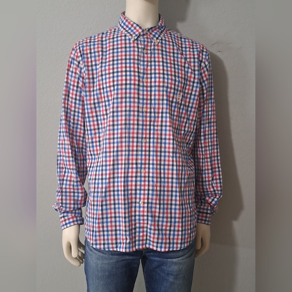 Chaps Ralph Lauren Men's Plaid  Shirt Size 2X.